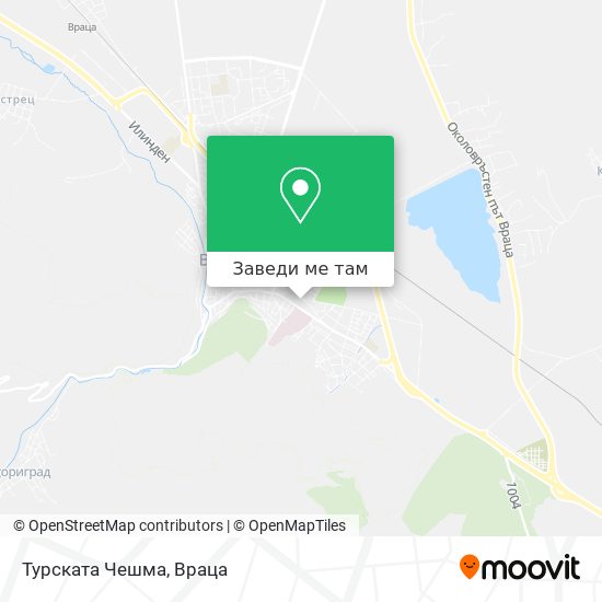 Турската Чешма карта