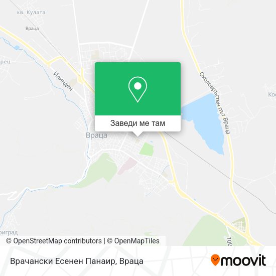 Врачански Есенен Панаир карта