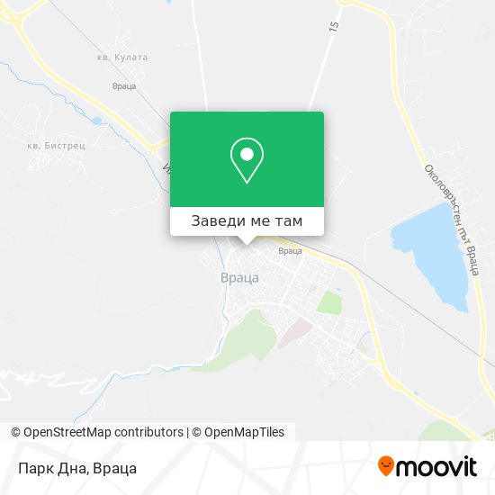 Парк Дна карта