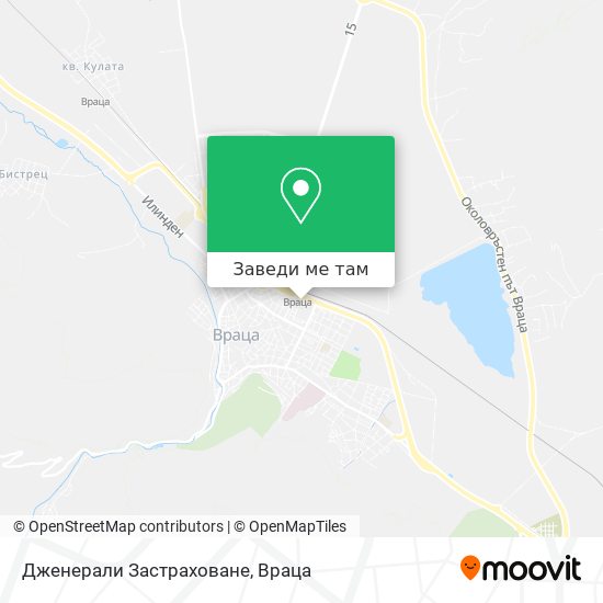 Дженерали Застраховане карта