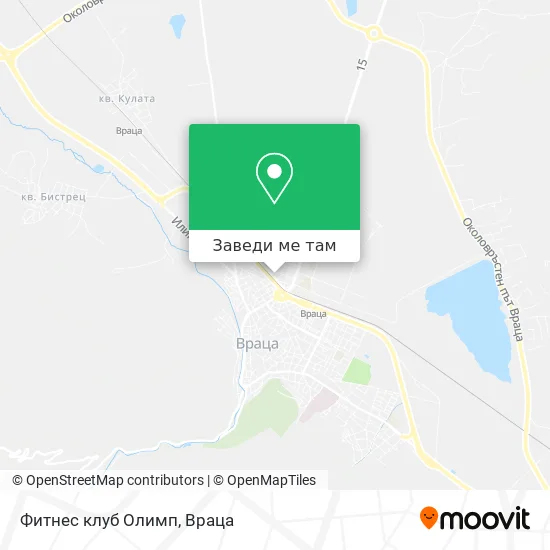 Фитнес клуб Олимп карта