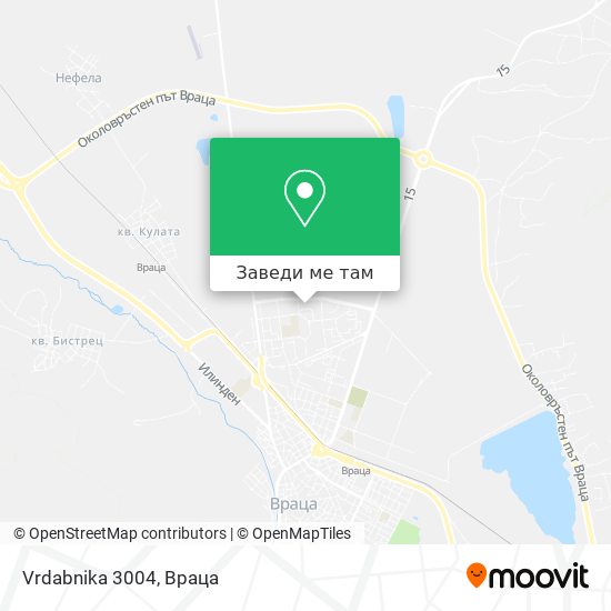 Vrdabnika 3004 карта