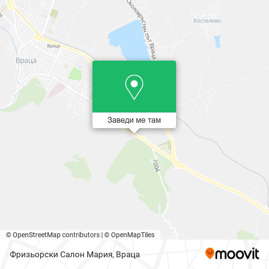Фризьорски Салон Мария карта