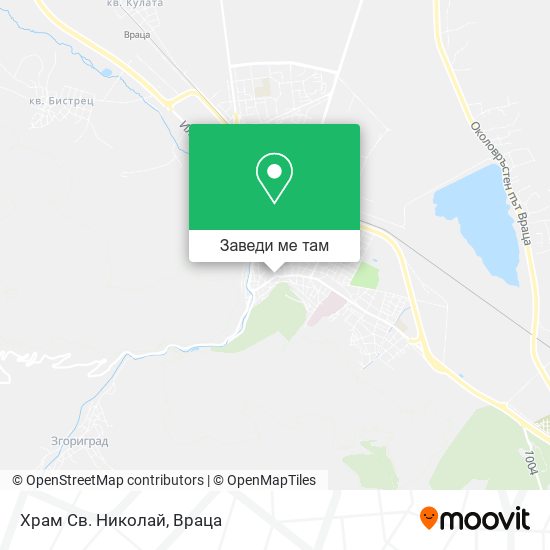 Храм Св. Николай карта