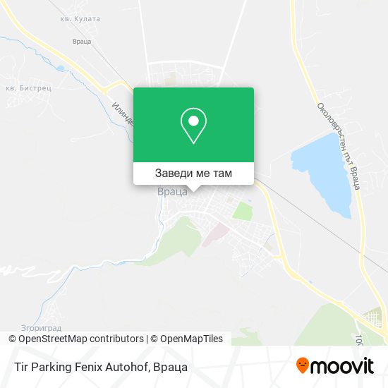 Tir Parking Fenix Autohof карта