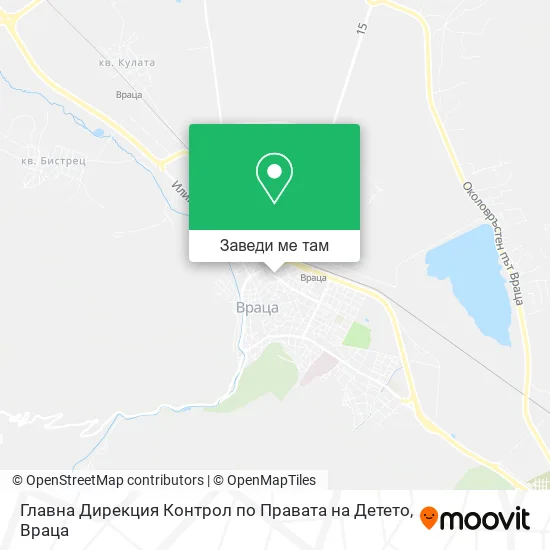 Главна Дирекция Контрол по Правата на Детето карта