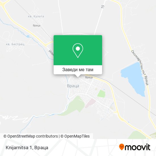 Knijarnitsa 1 карта