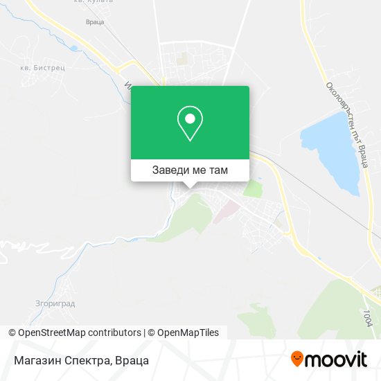Магазин Спектра карта
