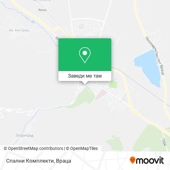 Спални Комплекти карта