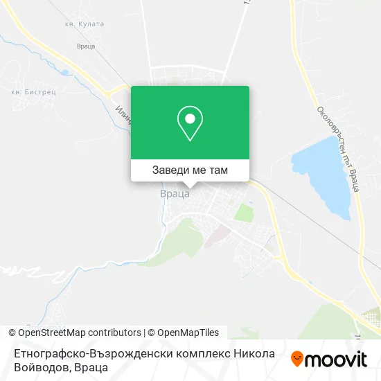 Етнографско-Възрожденски комплекс Никола Войводов карта