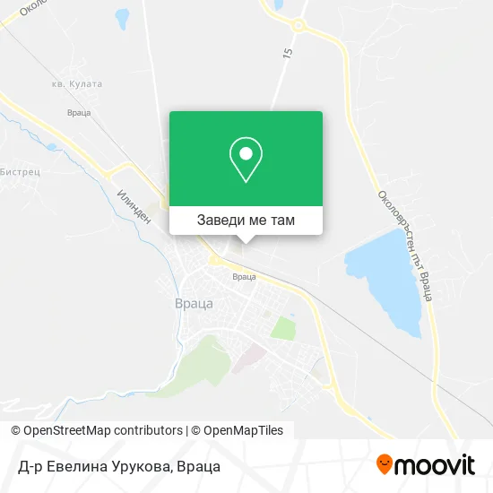 Д-р Евелина Урукова карта