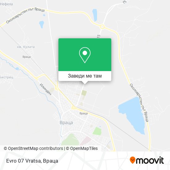 Evro 07 Vratsa карта