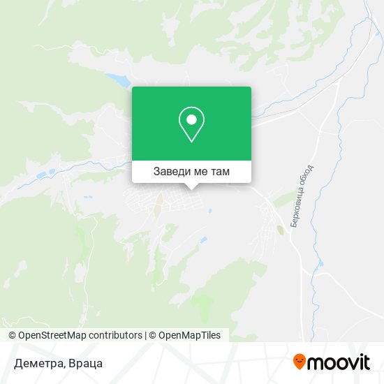 Деметра карта