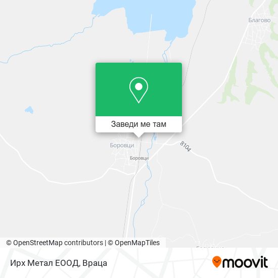 Ирх Метал ЕООД карта