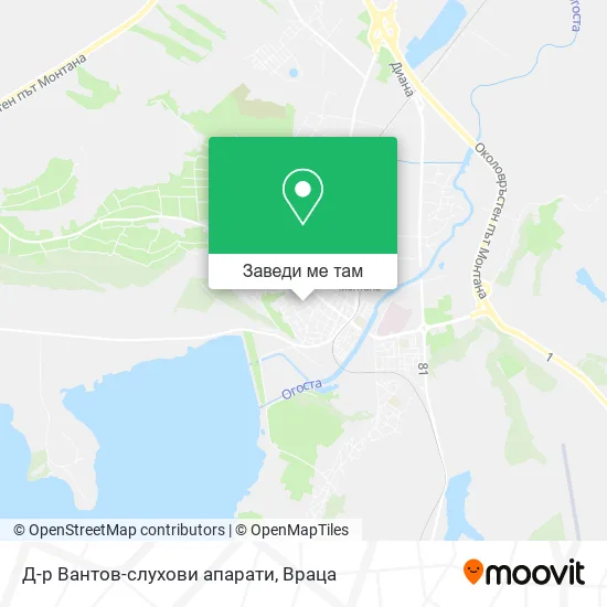 Д-р Вантов-слухови апарати карта