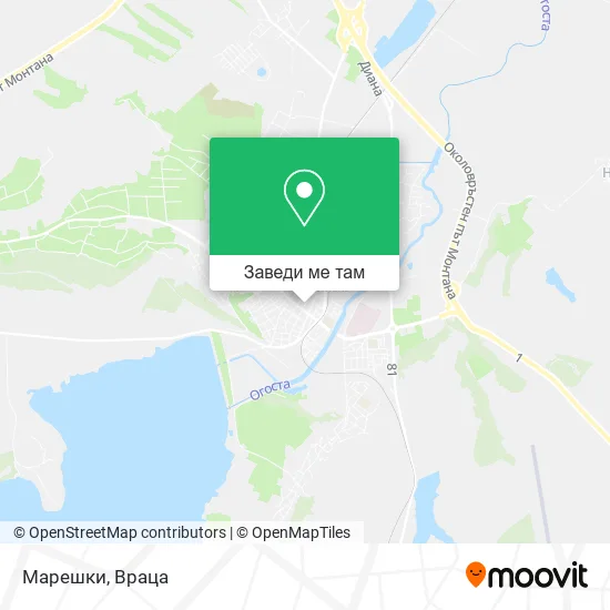 Марешки карта