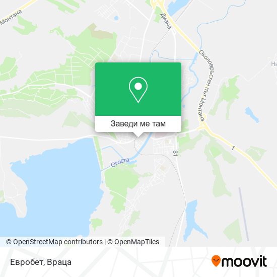Евробет карта