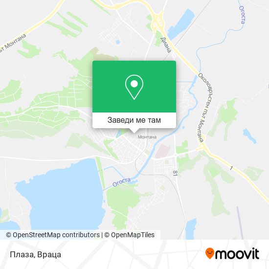 Плаза карта