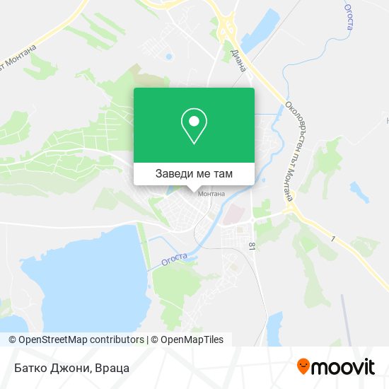 Батко Джони карта