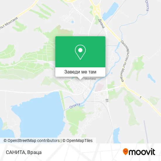 САНИТА карта