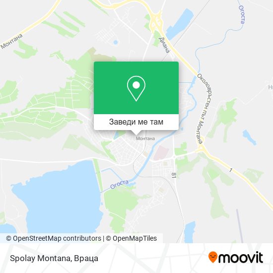 Spolay Montana карта