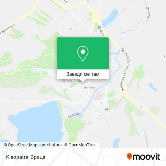 Kleopatra карта