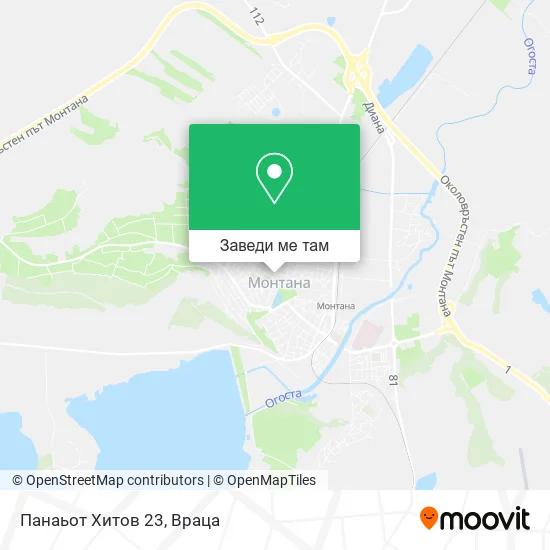 Панаьот Хитов 23 карта