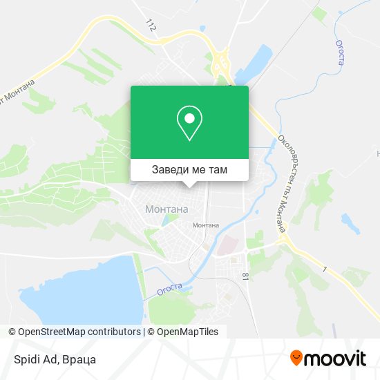 Spidi Ad карта