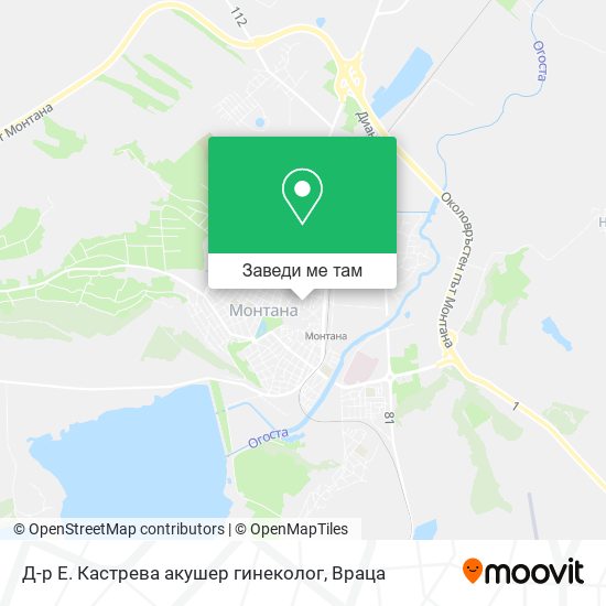 Д-р Е. Кастрева акушер гинеколог карта