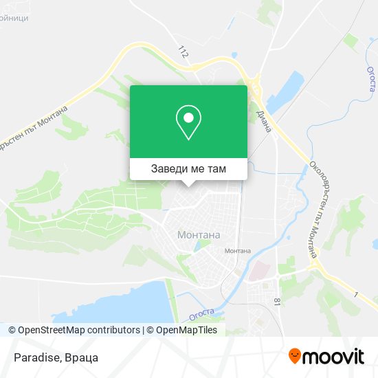 Paradise карта