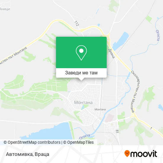 Автомивка карта