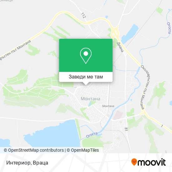 Интериор карта