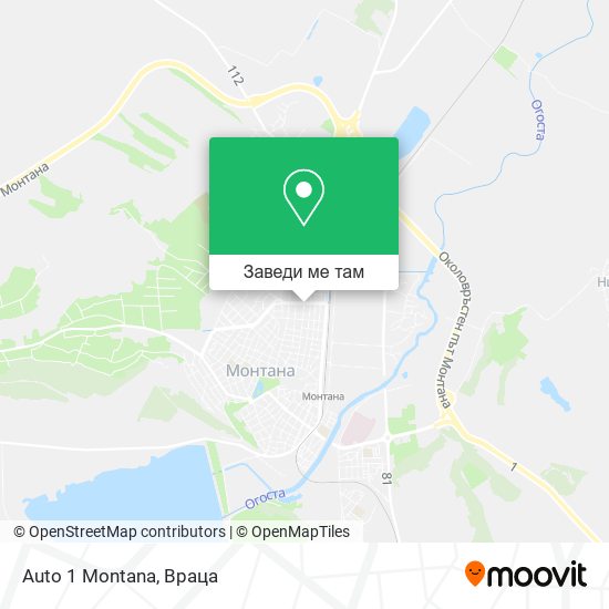 Auto 1 Montana карта