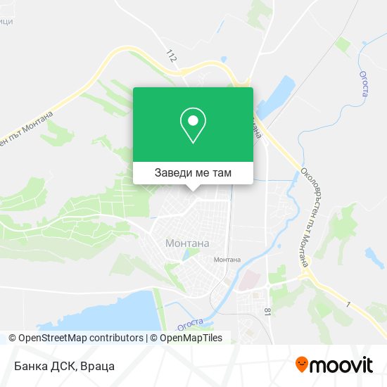 Банка ДСК карта