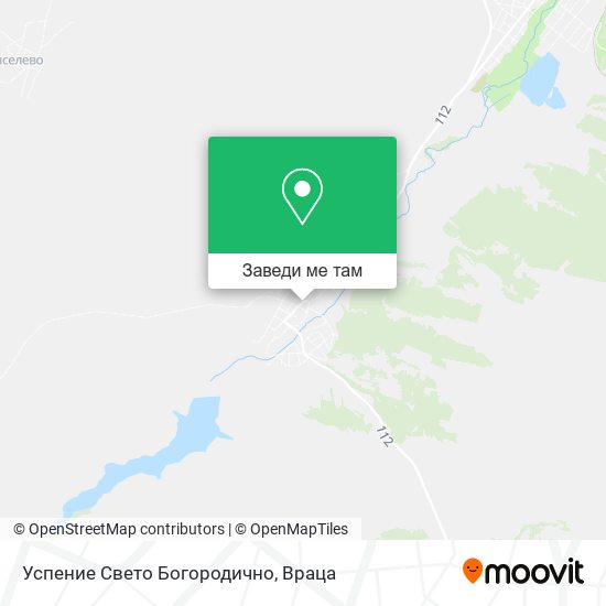 Успение Свето Богородично карта