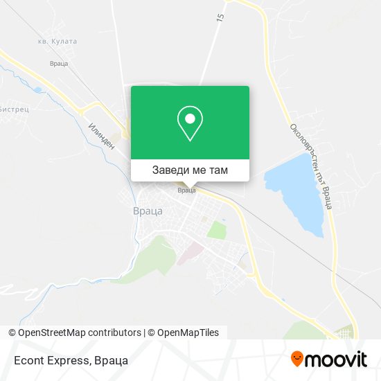 Econt Express карта