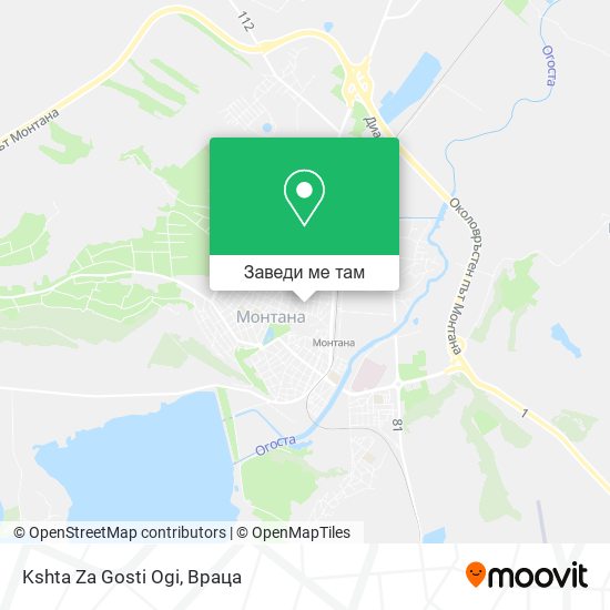 Kshta Za Gosti Ogi карта