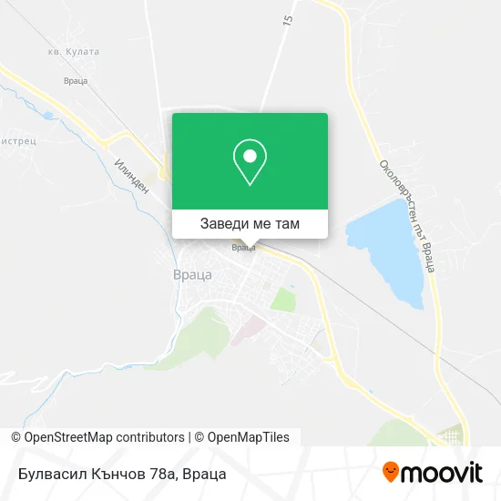 Булвасил Кънчов 78а карта