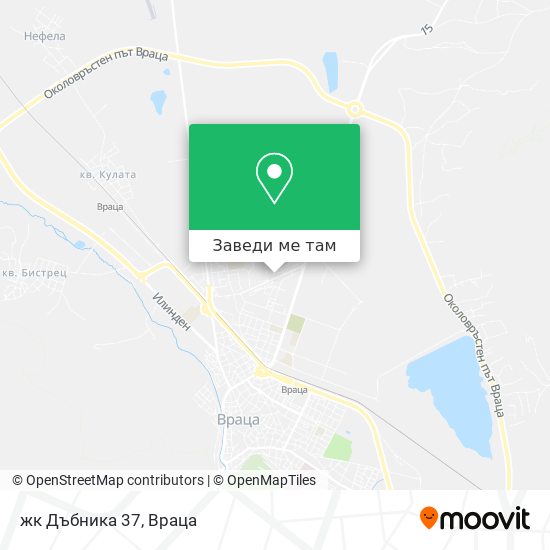 жк Дъбника 37 карта