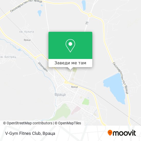 V-Gym Fitnes Club карта