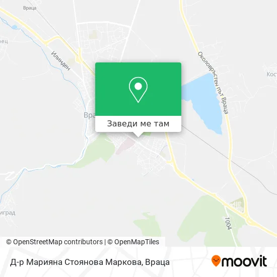Д-р Марияна Стоянова Маркова карта