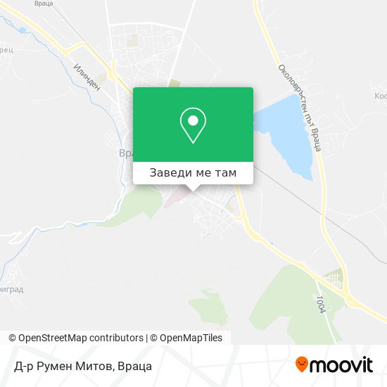 Д-р Румен Митов карта
