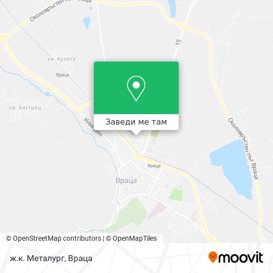 ж.к. Металург карта