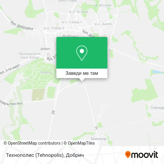 Технополис (Tehnopolis) карта