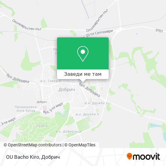 OU Bacho Kiro карта