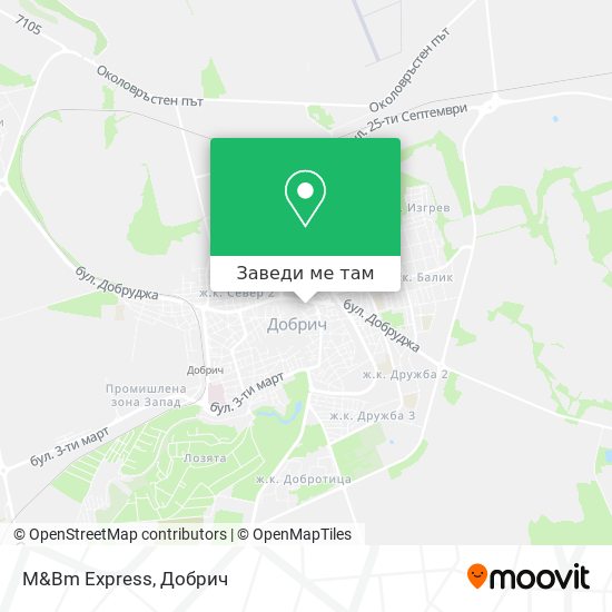 M&Bm Express карта