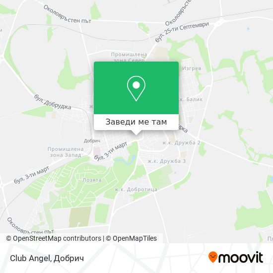 Club Angel карта