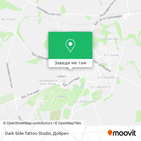 Dark Side Tattoo Studio карта
