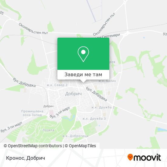 Кронос карта