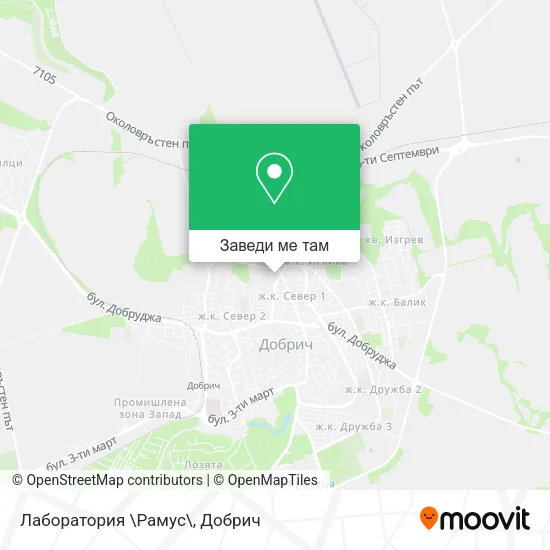 Лаборатория \Рамус\ карта